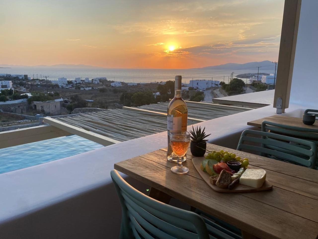 Ostria View Mykonos Bed & Breakfast Mykonos Town Exterior photo